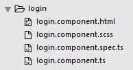 Folder structure