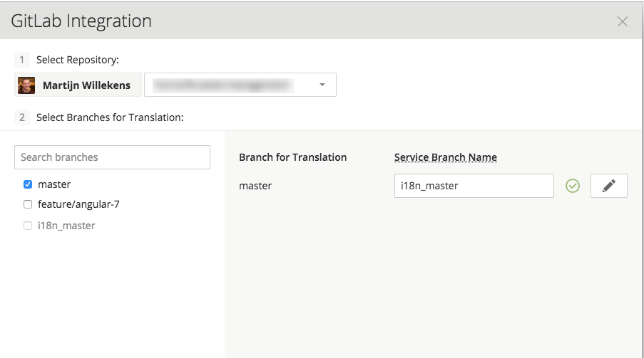 Crowdin Git integration