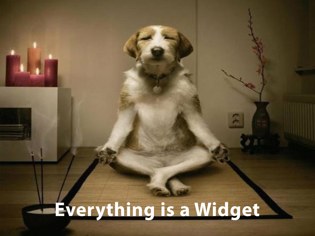 Widgets everywhere