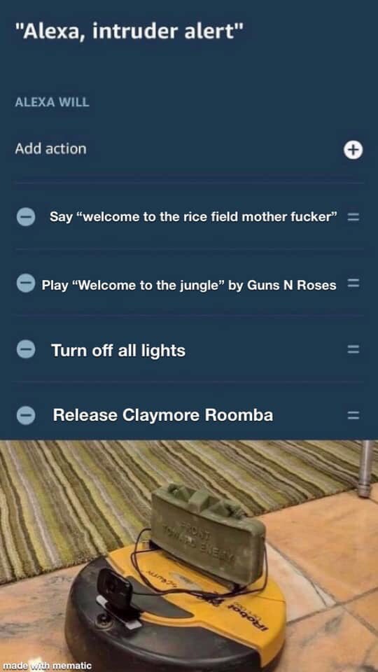 Alexa routine example