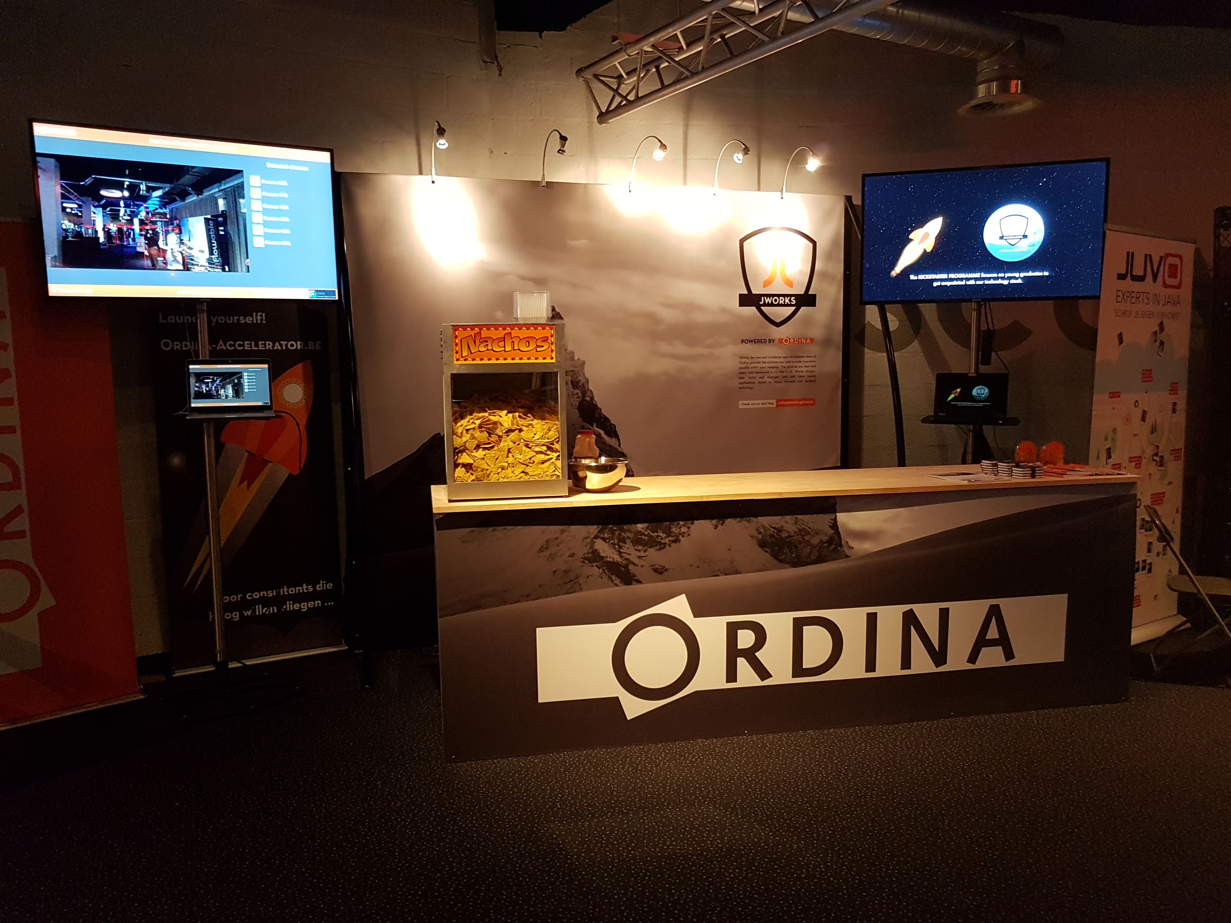 Ordina booth