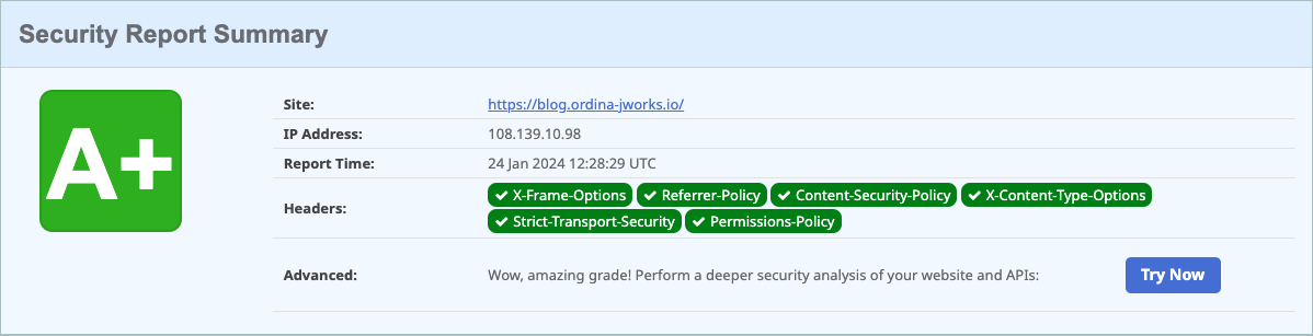 Good Security Report