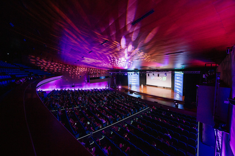 The auditorium